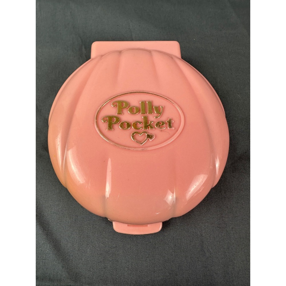 Vintage Bluebird 1989 Polly Pocket Nancy's Wedding Day Compact NO FIGURES